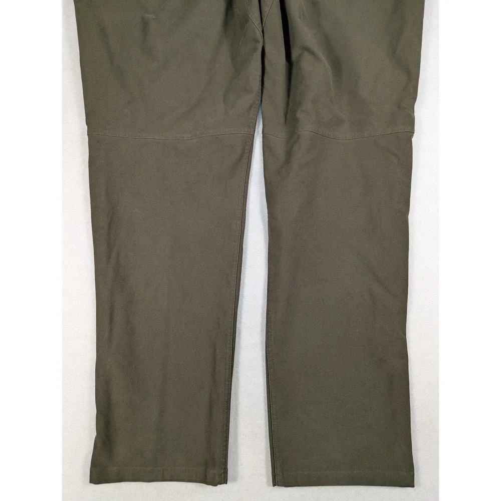 Lululemon ABC Slim-Fit Fit 5 Pocket Pant Warpstreme Olive Green Mens 44